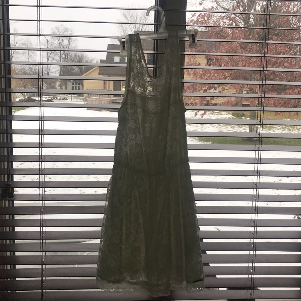 Abercrombie White Lace Dress